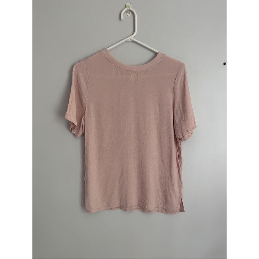 Nordstrom Treasure & Bond Dusty Pink Viscose Oversized T-Shirt